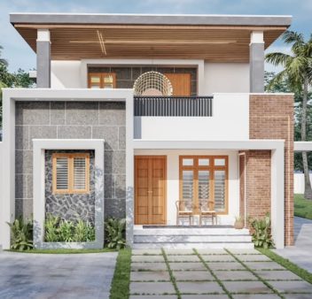 Residence Design 📍Trivandrum #keralahomes #archietecture #moderndesigns #contemporaryhomes #lu